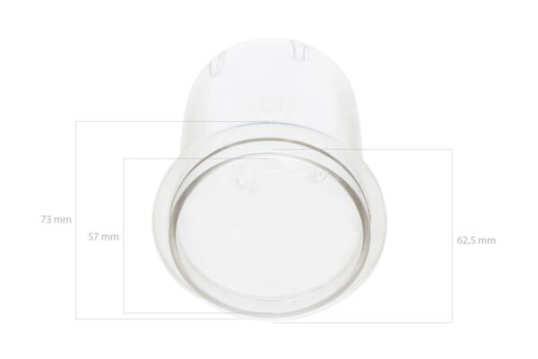 Schauglas für Kraftstofffilter Iseki