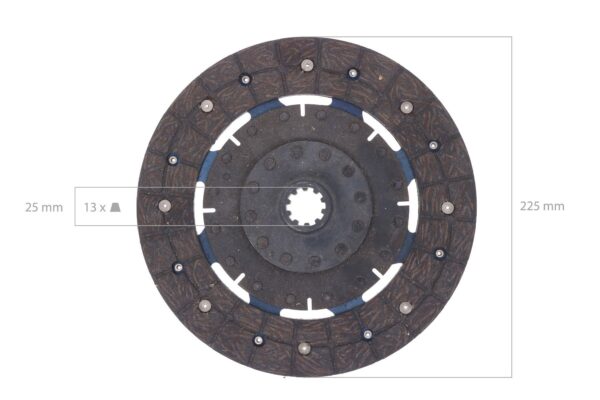 Kupplungssatz Hinomoto E322, E324, N249, N279 – Bild 5
