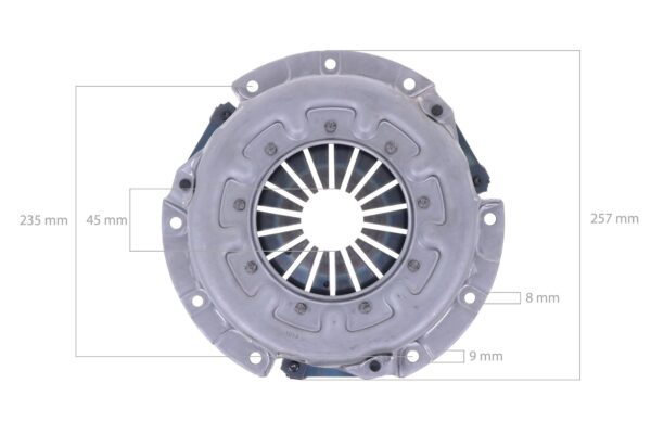 Kupplungssatz Iseki TM3215, TM3217, TM3245, TM3247, TM3265, TM3267 (Origineel Iseki) – Bild 2