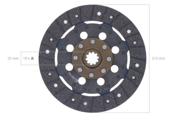 Kupplungssatz Kubota GL, GT, L1, L, Saturn, ST25, ST30, B2150, B9200 – Bild 5