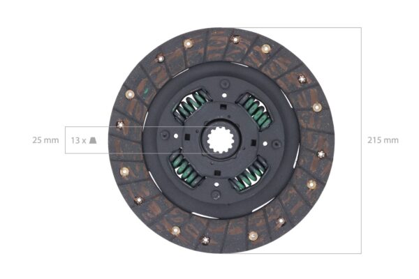 Kupplungssatz Yanmar YM336, YM2610, YM2620, YM2820, YM3110, YM3220, YM3810, F255, F265, FX26, FX28, FX32, FX255, FX265, – Bild 5