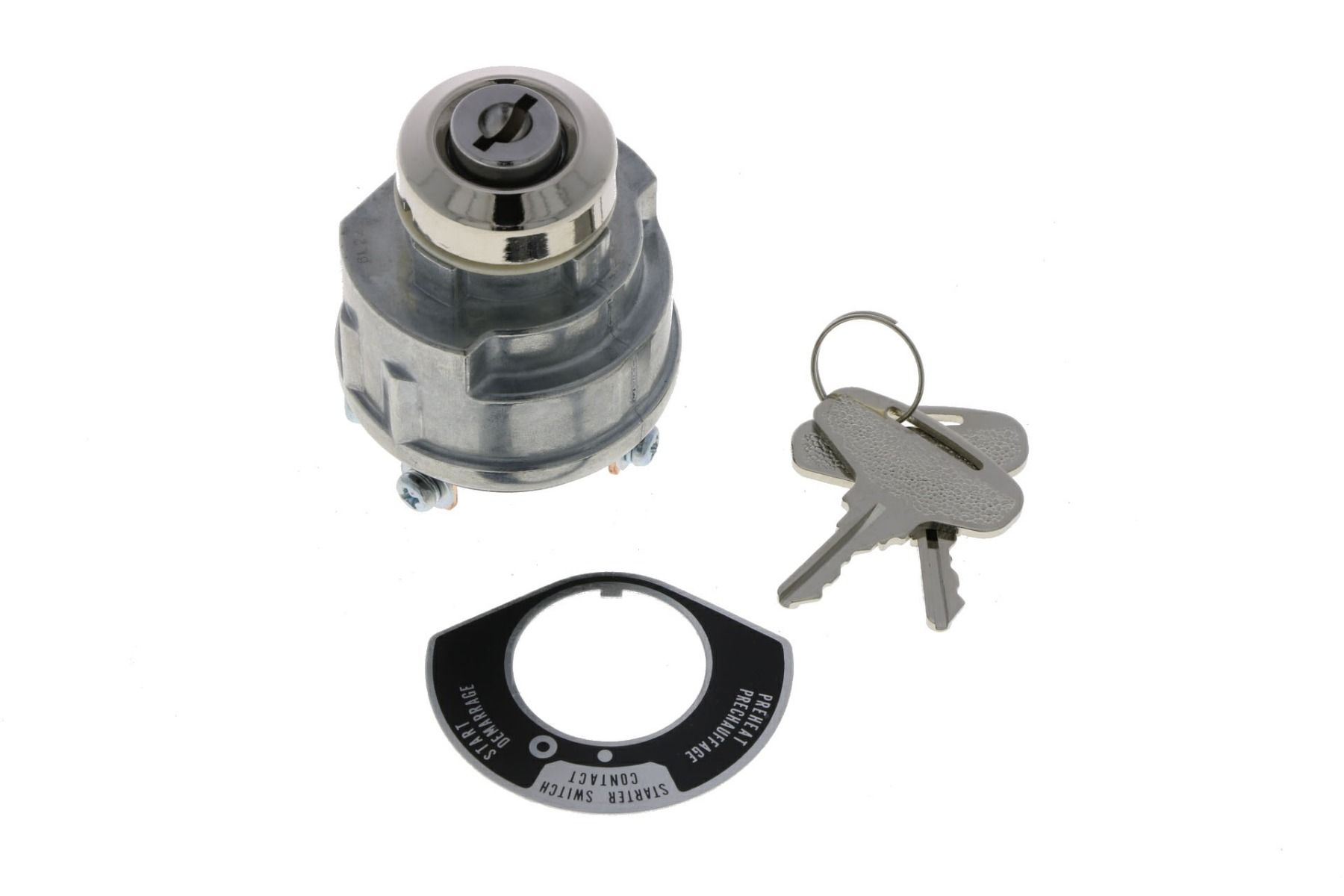 Kontaktschloß mit zwei Schlüssel Kubota, Mitsubishi, Iseki, Hinomoto, Bolens, Case IH, Deutz, Ford, Shibaura, Massey Ferguson