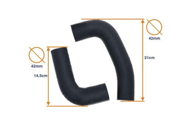 Kühlwasserschlauch Satz Kubota B7000, B7001, B7100, B6001, B6100 – Bild 2