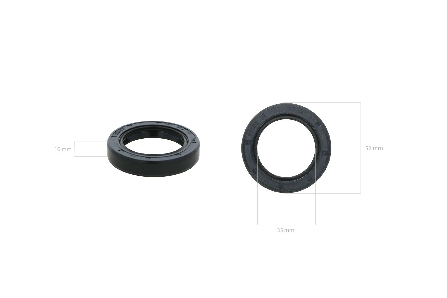 Dichtring Vorderachse 4WD Kubota B-serie, Iseki TU, Zen Noh
