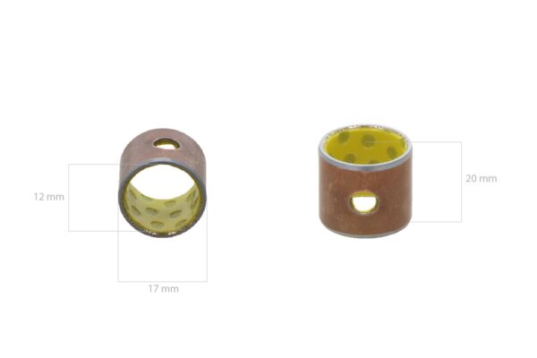 Oberes Lager / Schwungradbuchse Kubota Aste, Bulltra, B-, F-, GB-, KH-, L-, LX-, M-, RTV-, ST-Types, Zen Noh ZB-Types Hinomoto CX-Types, – Bild 3