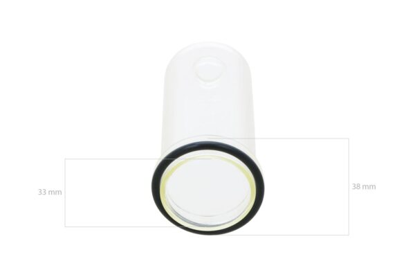 Schauglas für Kraftstofffilter Kubota, Iseki, Mitsubishi, Shibaura, Weideman, Ransomes, New Holland, Hinomoto, Hitachi, Cubcadet, Doosan, Axiam – Bild 2