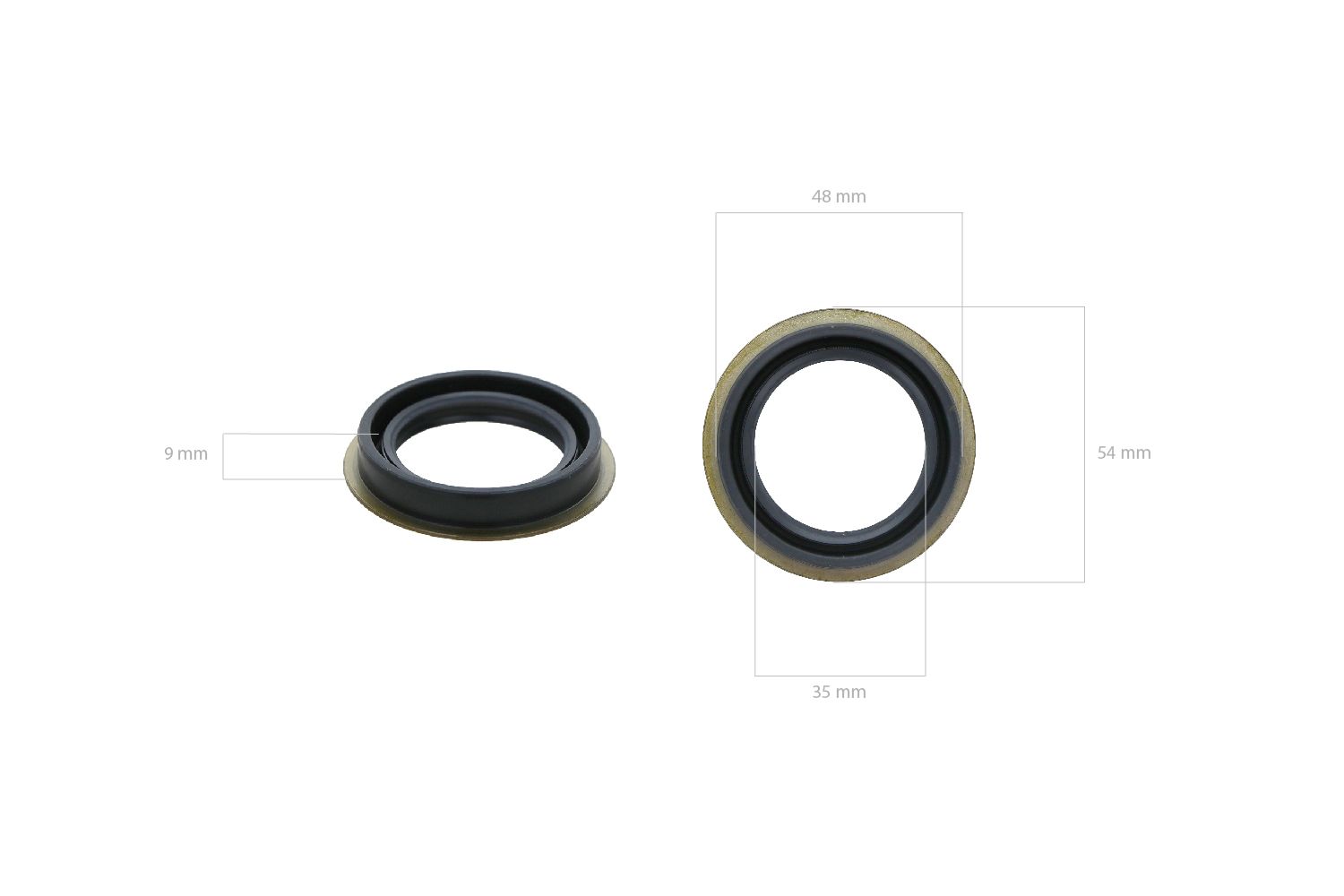 PTO-Dichtung (Original) Kubota Aste, B-Types, Hinomoto CX-Types, Zen Noh ZB-Types