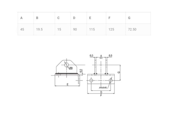 Oberlenkerhalter Iseki TU, TX, TM, Mitsubishi – Bild 3