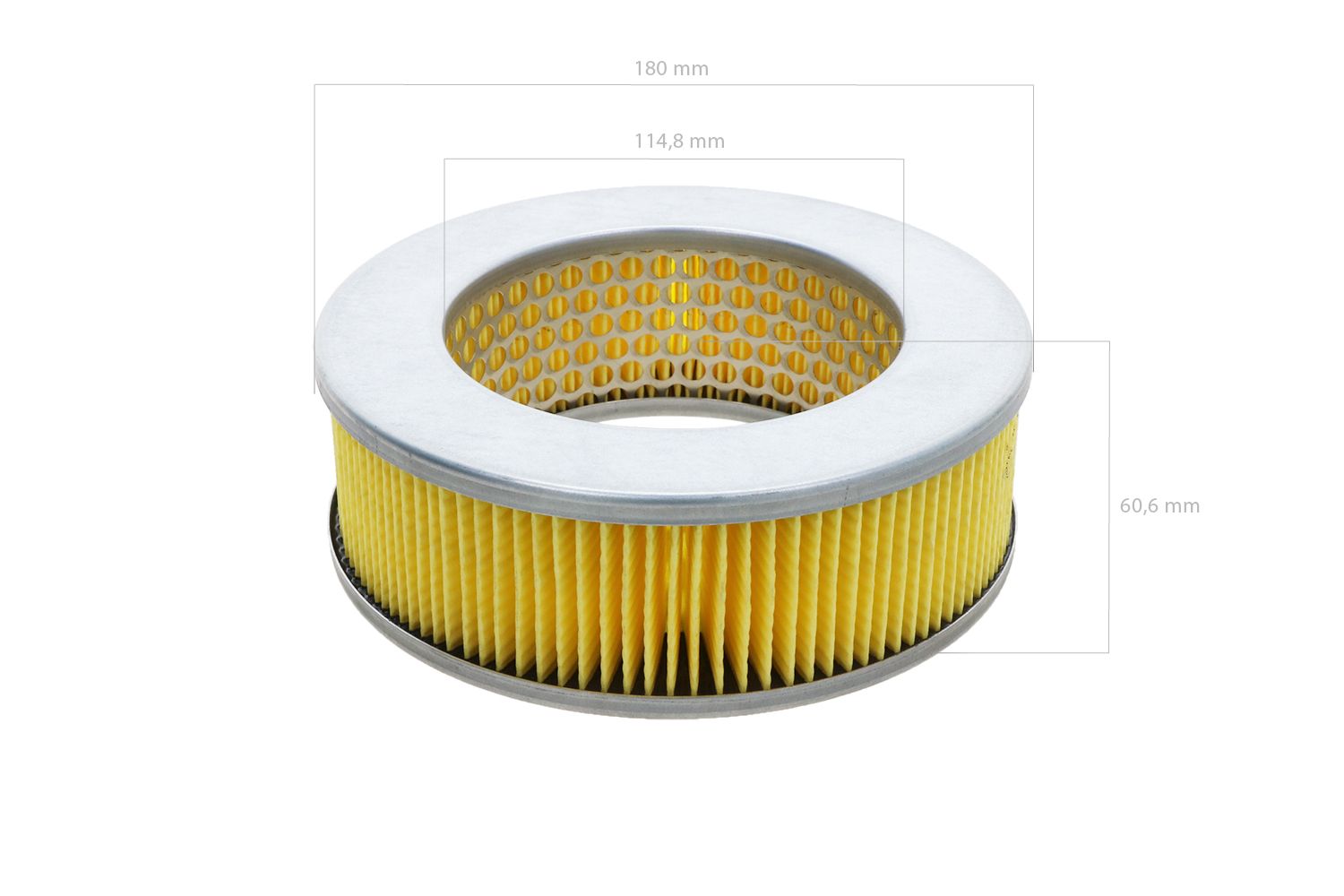 Luftfilter Yanmar YM195, YM240, YM1500, YM1600, YM1700, YM1900, YM2000, YM2210, YM2500, YM3000