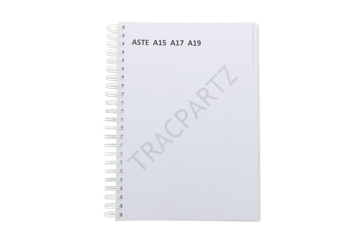 Kubota A15, A17, A19 Teilekatalog mit technische Zeignungen (Japanisch)