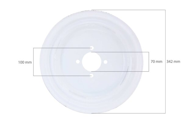 Felge 12" 4WD Iseki, TX, 5.00-12