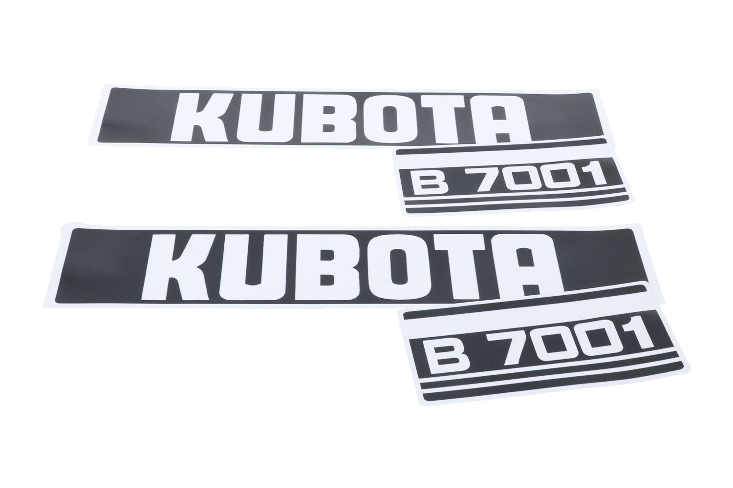 Kubota Aufklebersatz Motorhaube B7001