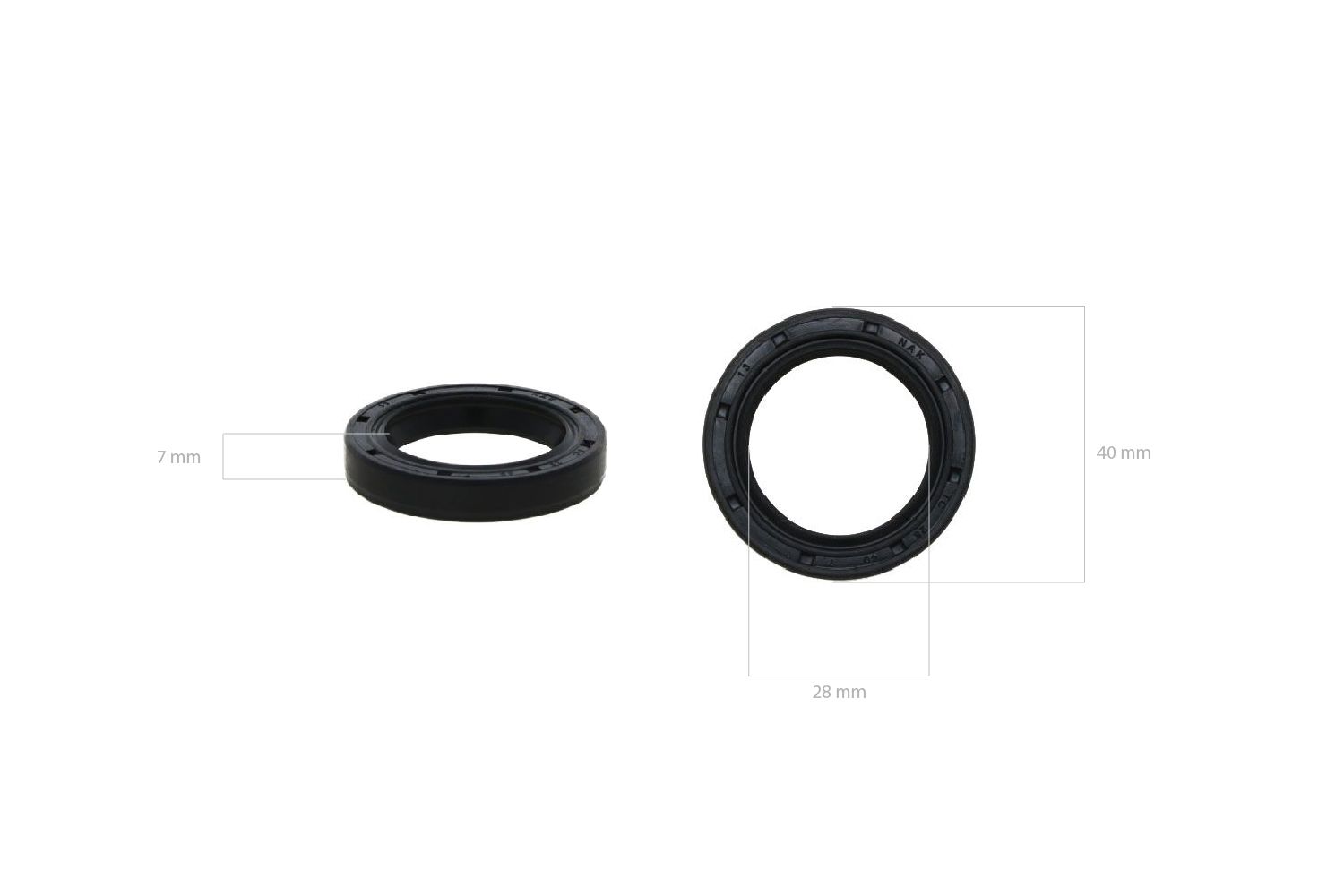 Wellendichtring Zapfwelle Kubota B5000, B5001, B5100 Dichtring Lenkgetriebe Kubota L200, L210, L240, L260, L285, L295, L345,