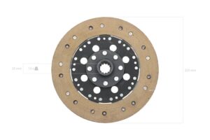 Kupplungscheibe Iseki TA, TE, TF, TK, TL, TS, TU, Yanmar, Massey Ferguson Etc.,