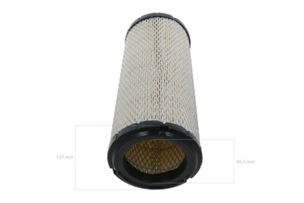 Luftfilter Kubota Kubota GM, KC, KL, KX, L, M, MX, R, U, Yanmar, AF, B, C, CT, EF, EG, EX, F, G, LX, U, VIO, Mitsubishi, Komatsu, Bobcat, Kioti – Bild 2