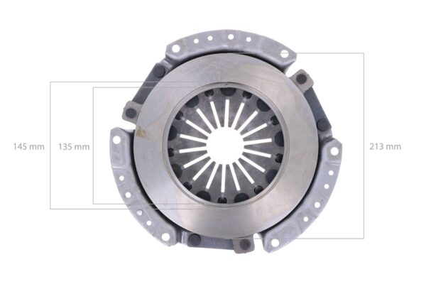 Kupplungs-Druckplatte Yanmar F-, FX-, YM-Types, Iseki SF-, TF-, TM-Types, Hinomoto Massey Ferguson, John Deere, Etc., – Bild 2