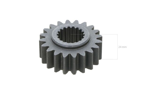 Zahnrad 20ZX18Z Zapfwelle Kubota B7000, Zen Noh ZB7000 – Bild 2