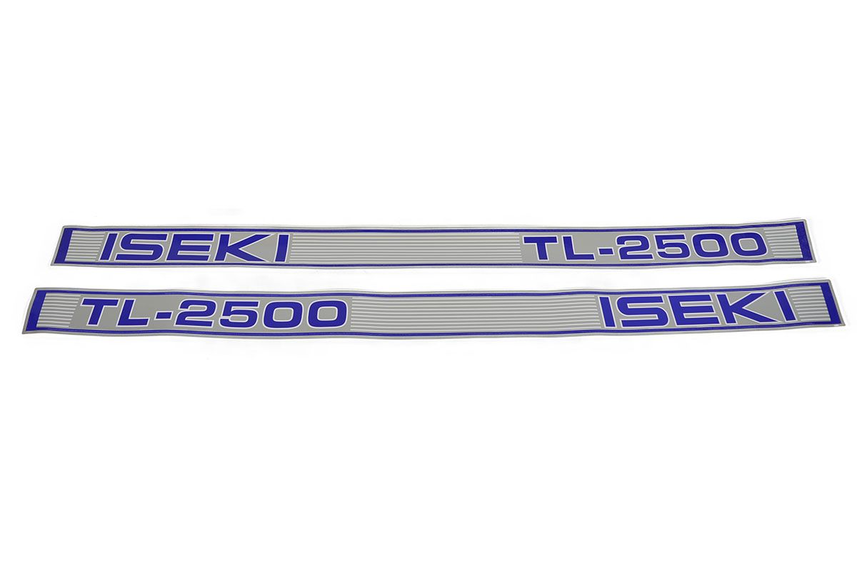 Iseki Aufklebersatz Motorhaube TL2500