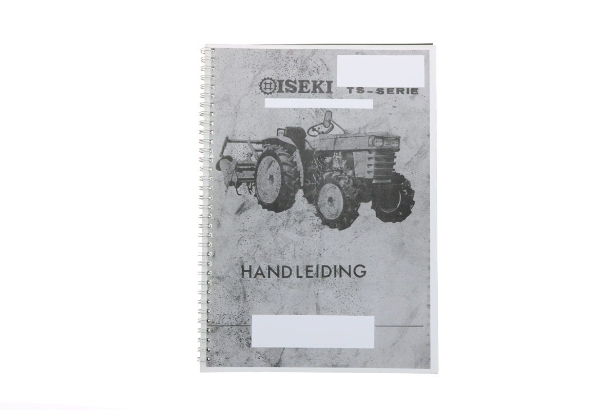 Gebrauchsanweisung Iseki TS-Serie (Niederländisch)
