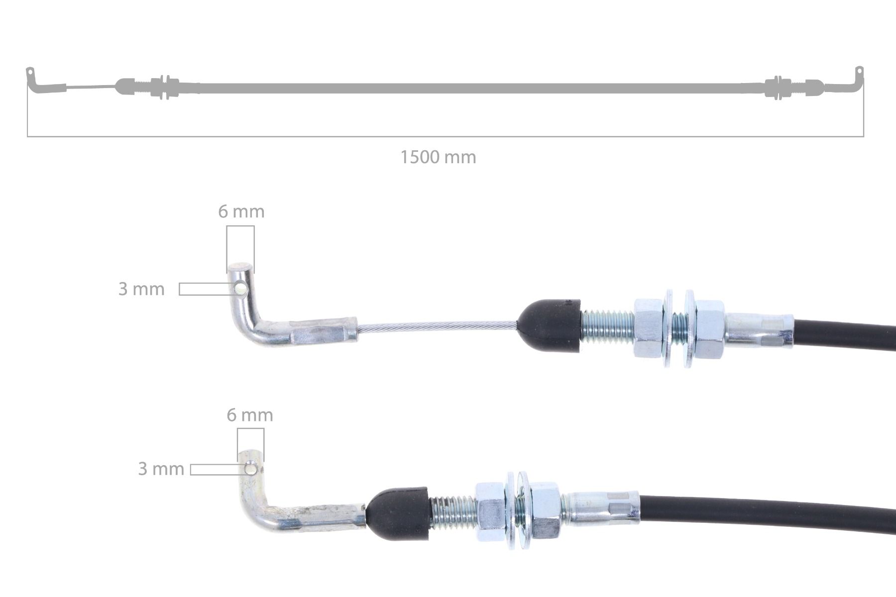 Gasseilzüge Iseki, Sial 3, 5, TF3, TF5, TF317, TF321, TF325, 3130, 3125