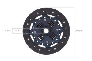 Kupplungsscheibe Mitsubishi MT210, MT250, MT1801, MT2001