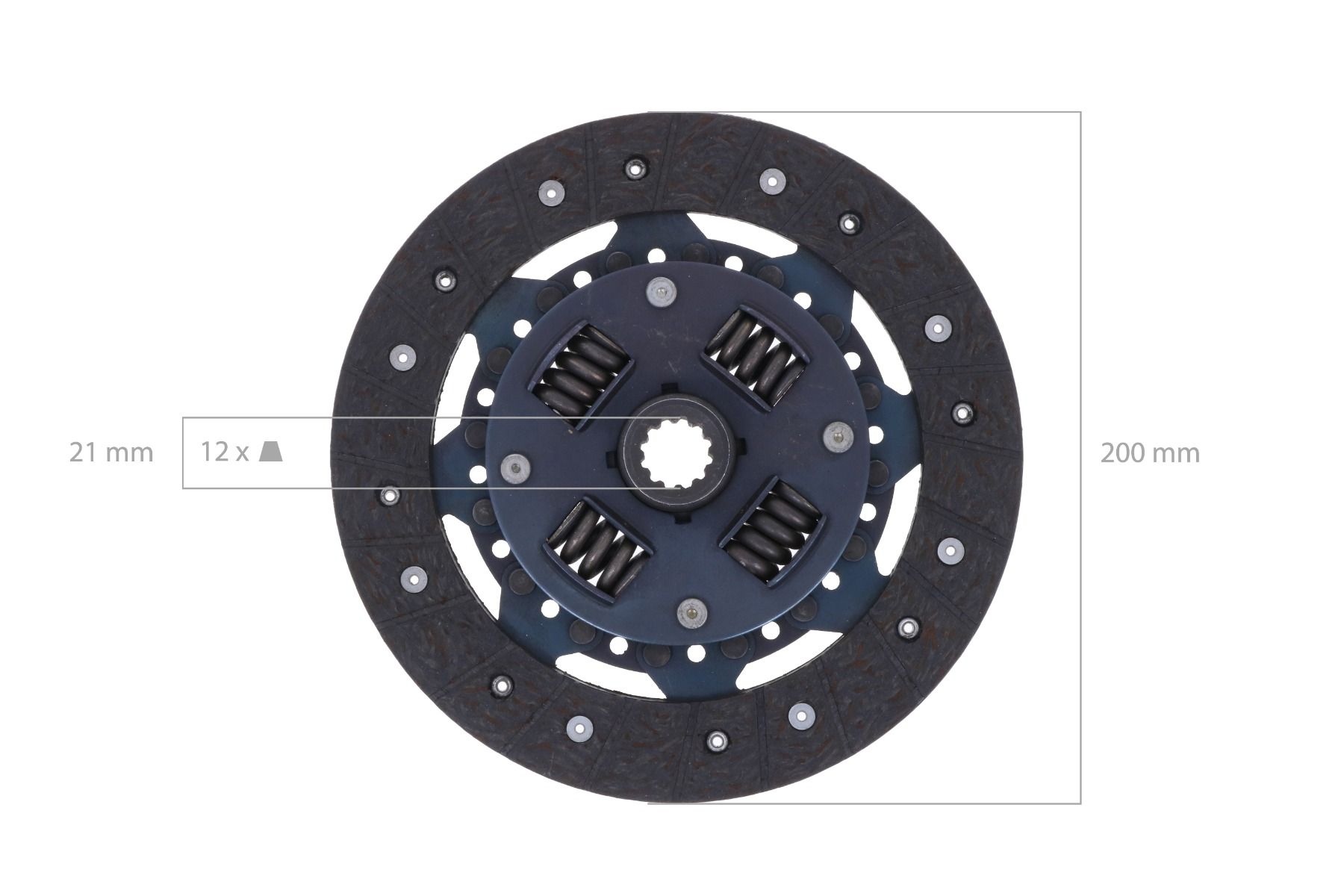 Kupplungsscheibe Mitsubishi MT210, MT250, MT1801, MT2001
