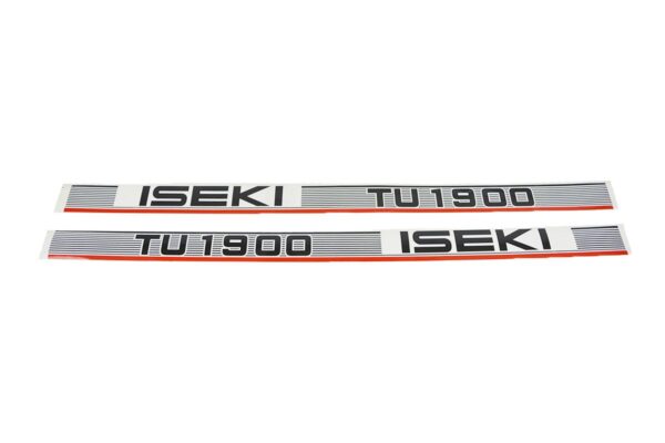 Iseki Aufklebersatz Motorhaube TU1900