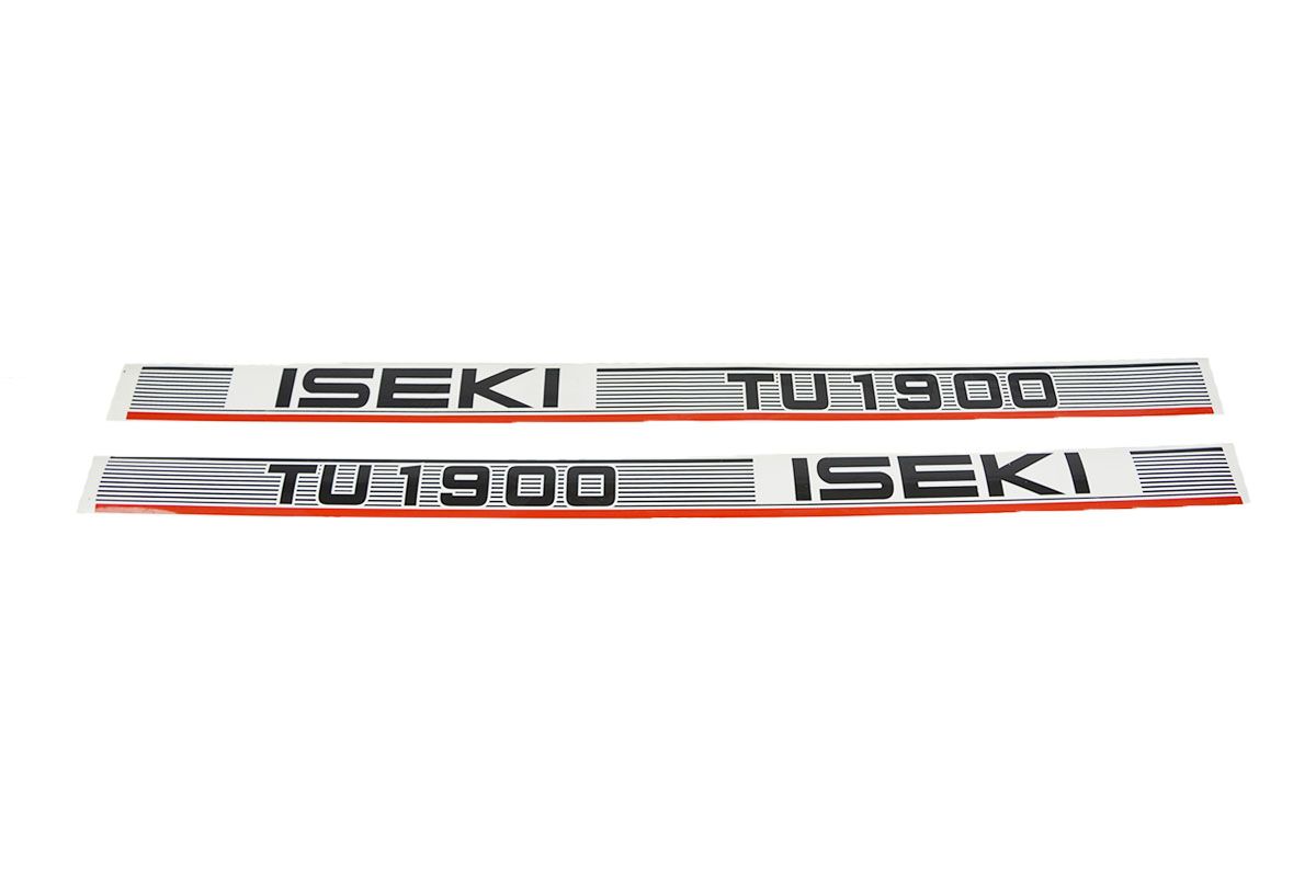 Iseki Aufklebersatz Motorhaube TU1900