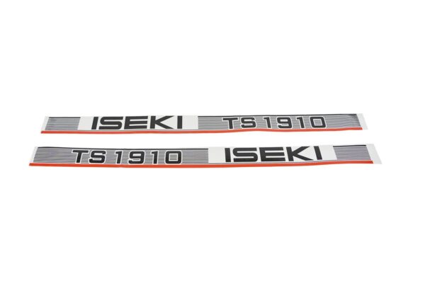 Aufklebersatz Motorhaube Iseki TS1910