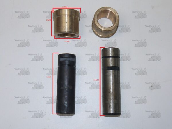Vorderachse Bolzen und Buchen Kubota B5000, B6000, B7000 – Bild 2