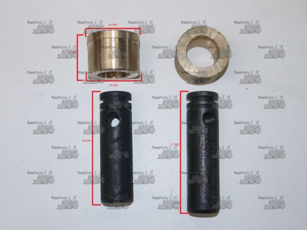 Kubota vorderachse Bolzen und Buchen B5001, B7001 – Bild 2