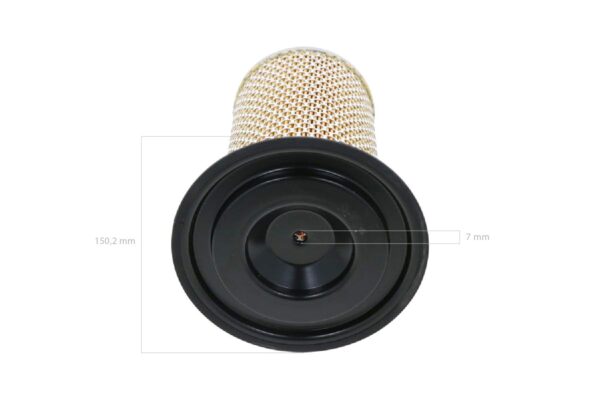 Luftfilter Iseki, TF19, TF21, TF317, TF321, TF325, Sial 19, Sial 21, Massey Ferguson, 1120, 1210, 1220, – Bild 2