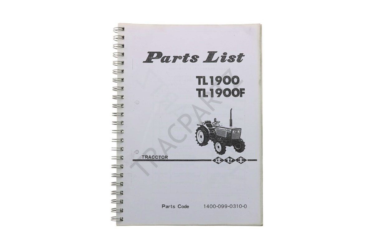 Iseki Teilekatalog TL1900 (Japans)