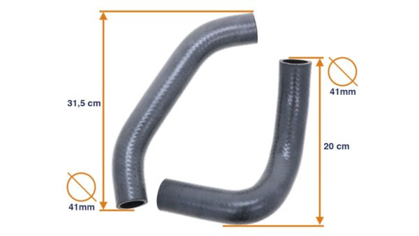 Kühlwasserschlauch Satz Shibaura P19, P21 – Bild 2