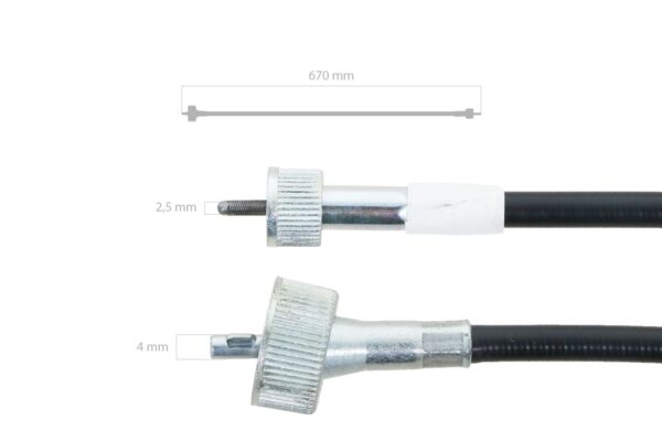 Betriebsstundenzähler-Kabel Iseki TA-Typen, 5035, 5040, Massey Ferguson 1240, 1250, 1260, – Bild 4