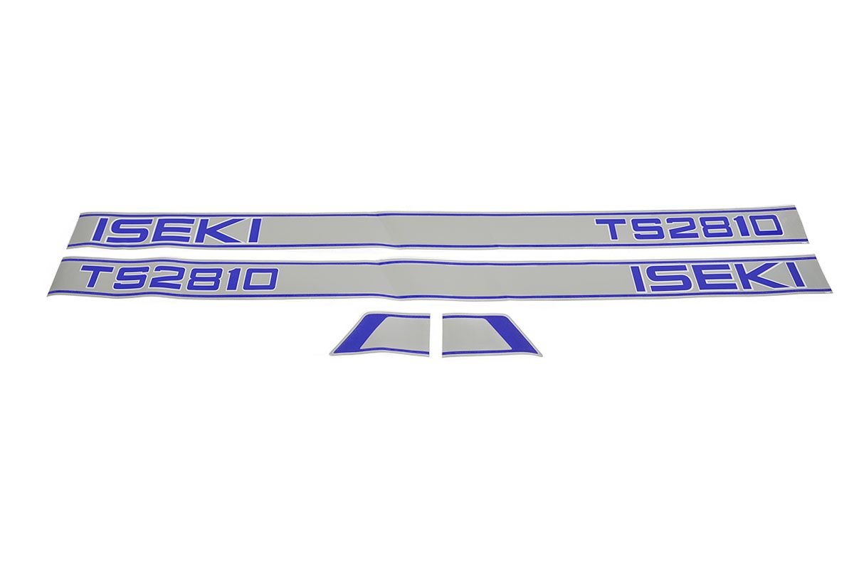 Aufklebersatz Motorhaube Iseki TS2810