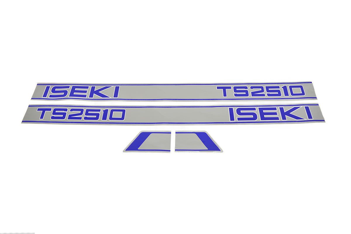 Aufklebersatz Motorhaube Iseki TS2510