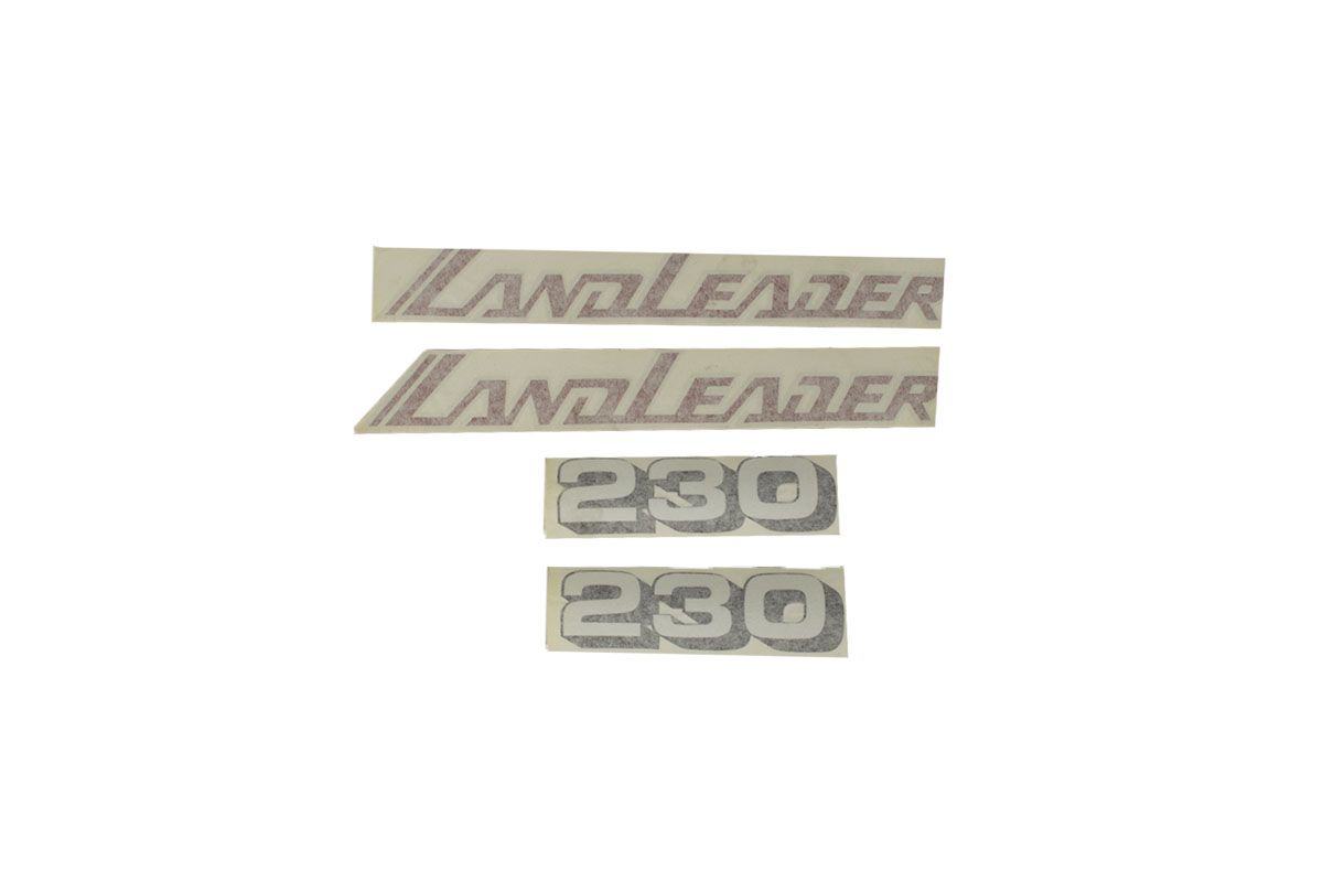 Aufklebersatz Motorhaube Landleader TA230