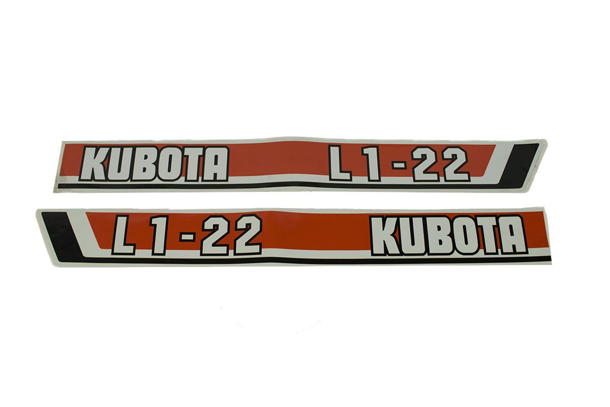 Aufklebersatz Motorhaube L1-22