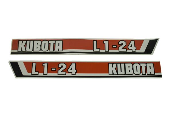Aufklebersatz Motorhaube L1-24