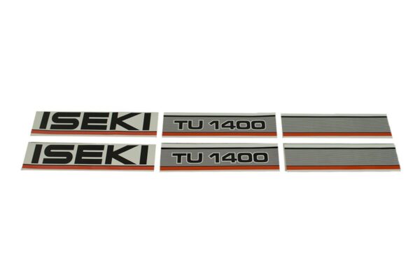 Aufklebersatz Motorhaube Iseki TU1400