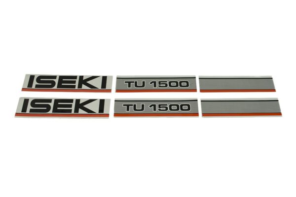 Aufklebersatz Motorhaube Iseki TU1500