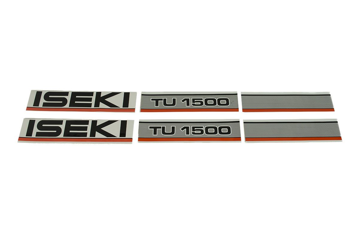 Aufklebersatz Motorhaube Iseki TU1500