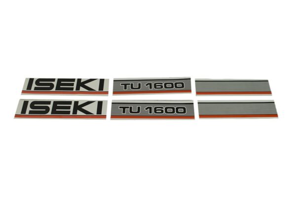 Aufklebersatz Motorhaube Iseki TU1600