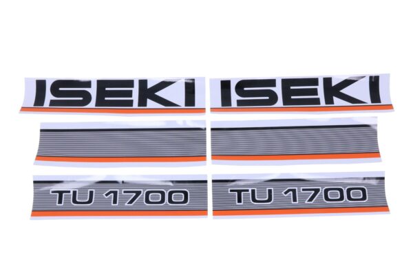 Aufklebersatz Motorhaube Iseki TU1700