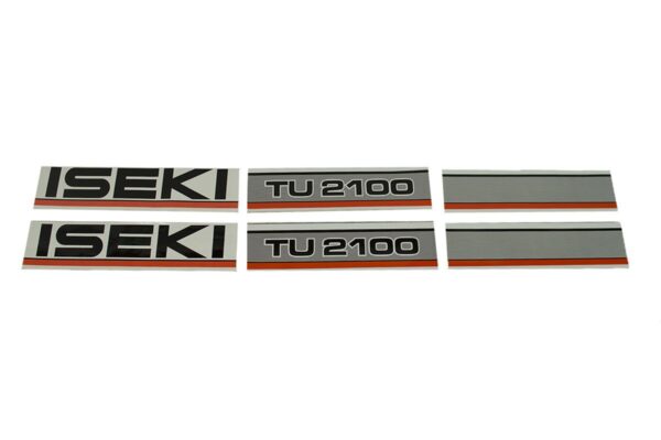 Aufklebersatz Motorhaube Iseki TU2100