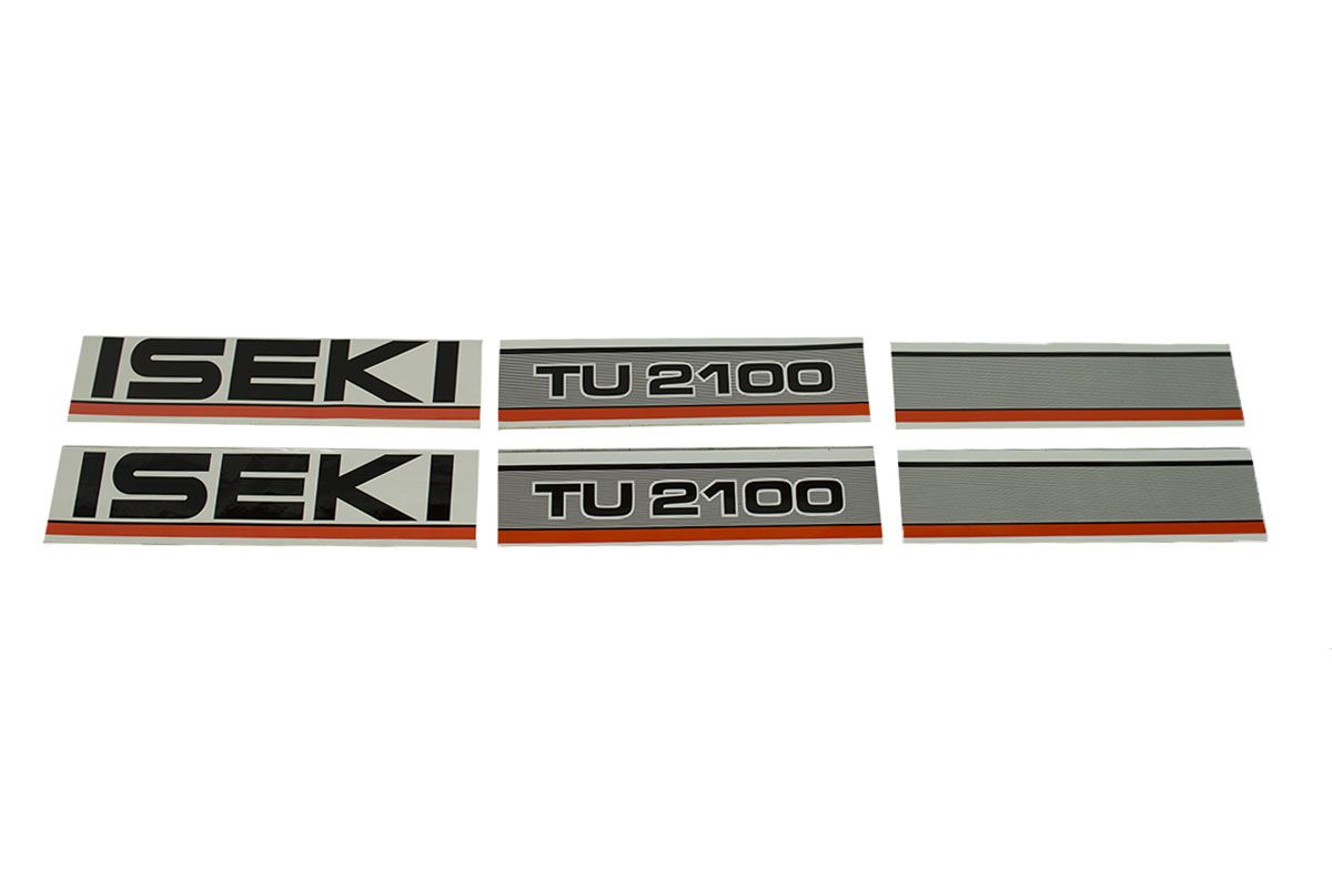 Aufklebersatz Motorhaube Iseki TU2100