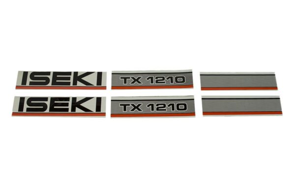 Aufklebersatz Motorhaube Iseki TX1210
