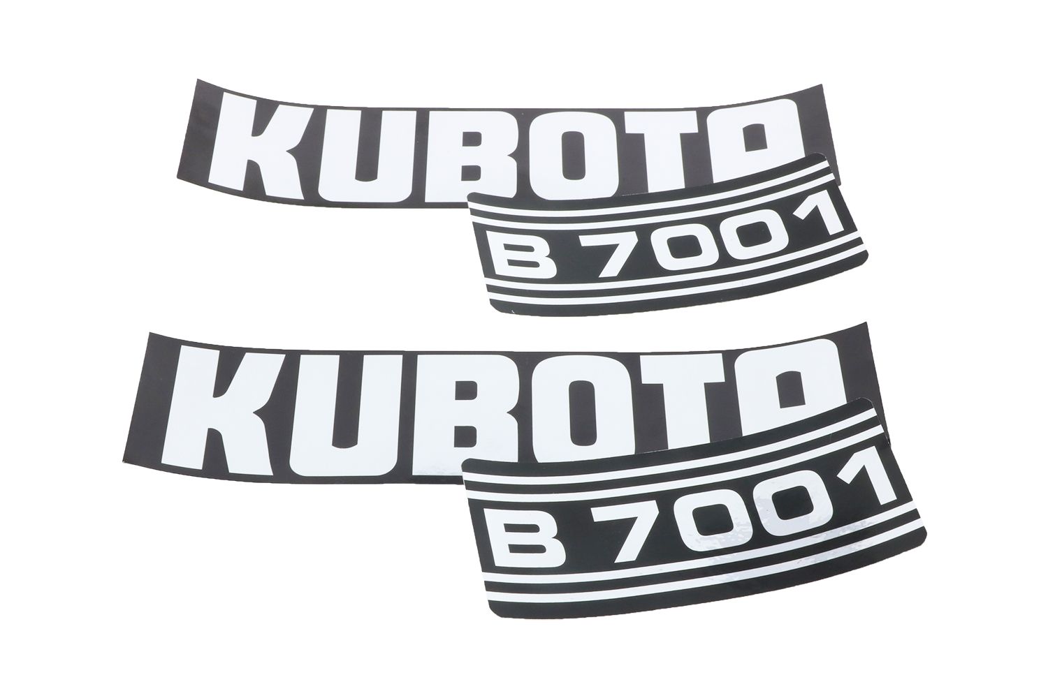 Aufklebersatz Motorhaube Kubota B7001