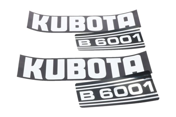 Aufklebersatz Motorhaube Kubota B6001